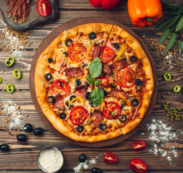 Smoky Bourbon BBQ Pizza